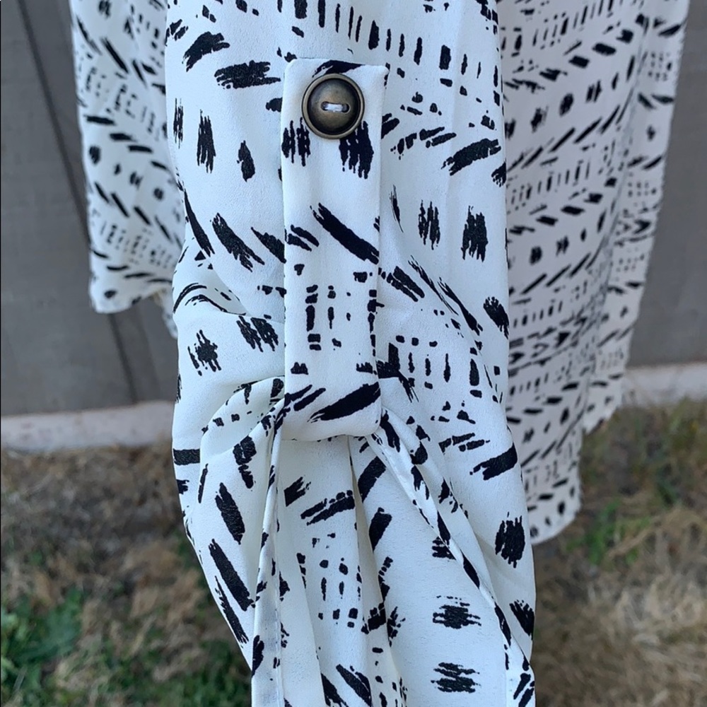 Patterned Lush Top - image 4